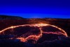 Erta Ale red Lava lake