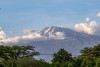View at the Kilimanjaro from Moshi