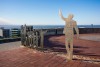 Nelson Mandela voting line sculpture in Port Elizabeth