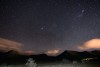 The starry sky captured Karoo National Park in winter