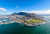 Aerial view of Cape Town