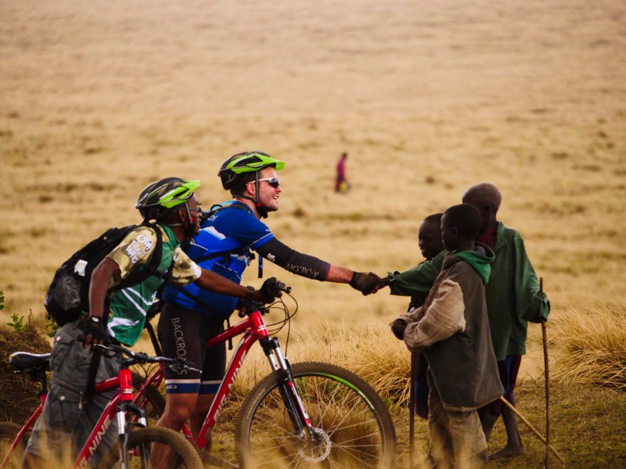 Mountain biking safari