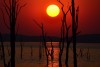 African Sunset over Lake Kariba, Zimbabwe