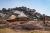 African village at the ancient Great Zimbabwe Ruins