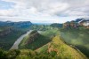 Blyde River Canyon on a cloudy day