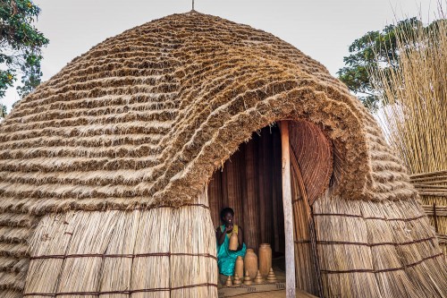 Former King's Palace in Nyanza
