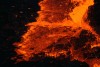 Surface of the Erta Ale volcano lava lake