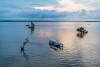 Sunrise over Lamu Bay, Kenya