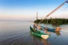 Lake Victoria fishermen go to work, Uganda